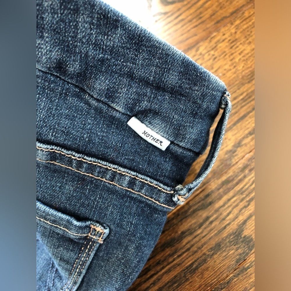 MOTHER Women’s 26 Looker Ankle Fray High-Rise Skinny Jeans - Girl Crush - EUC! - Picture 15 of 15